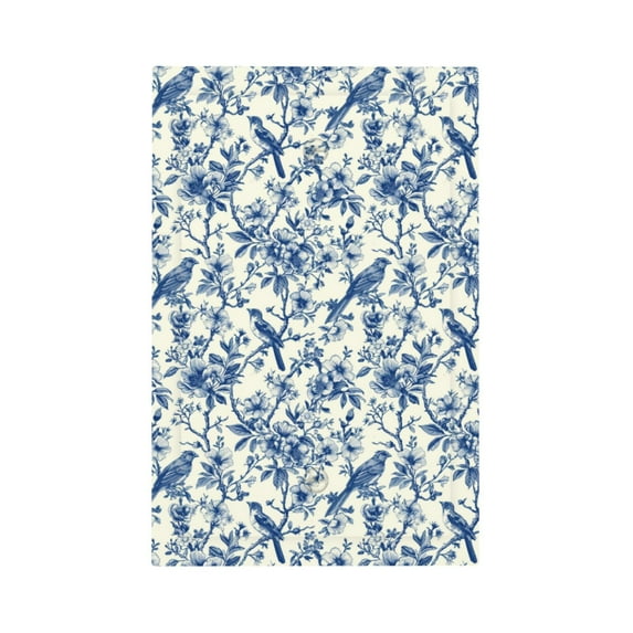 Balery Vintage Floral Birds for Duplex Wall Plates Kit, Electrical Outlet Covers, Standard Size 1-Gang 5.0" x3.0", Electric Receptacle Plug Covers-Style V
