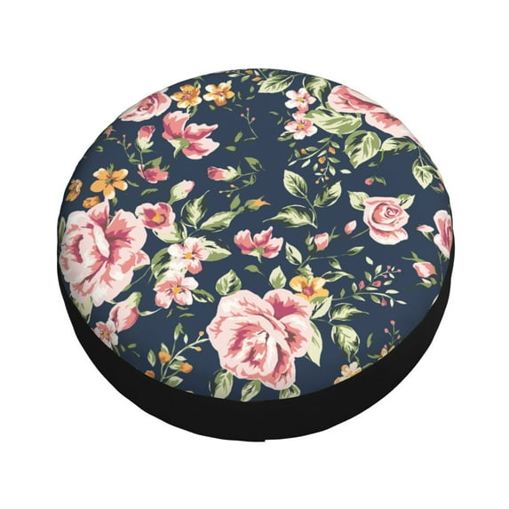 Balery Vintage Floral Tire Covers - Tough Tire Wheel Protector for Truck, SUV, Trailer, Camper, RV -17 inch