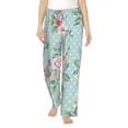 thumbnail image 1 of Balery Vintage Floral print Women's Pajama Pants,Ultra Lightweight Pjs,Lounge Pant-Medium, 1 of 9