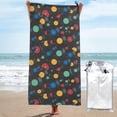 thumbnail image 1 of Balery Vintage Records Print Towels - Luxurious Jumbo Bath Sheet - Highly Absorbent and Quick Dry Extra Large Bath Towel - Super Soft Hotel Quality Towel-, 1 of 8