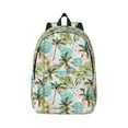 thumbnail image 1 of Balery Watercolor Palm Tree Vintage Canvas Backpack for Men and Women - Large Capacity, Durable Travel Laptop Bag for School, Work, Hiking, and Outdoor Activities, 1 of 7