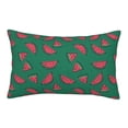 thumbnail image 1 of Balery Watermelon Bedding Queen Pillow Cases - Envelope Closure - Soft Brushed Microfiber Fabric - Shrinkage and Fade Resistant Pillow Cases-16"x24", 1 of 6