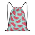 thumbnail image 1 of Balery Watermelon Pattern Drawstring Backpack Bag Sport Gym Sackpack Cinch Bags Pattern Drawstring Backpack Bag Sport Gym Sackpack Cinch Bags -Small, 1 of 6