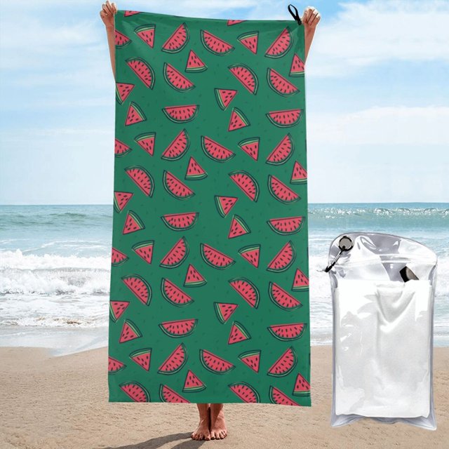 Balery Watermelon Print Towels Luxurious Jumbo Bath Sheet Highly