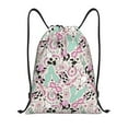 thumbnail image 1 of Balery West Cowgirl Disco Pattern Drawstring Backpack Bag Sport Gym Sackpack Cinch Bags Pattern Drawstring Backpack Bag Sport Gym Sackpack Cinch Bags -Small, 1 of 6