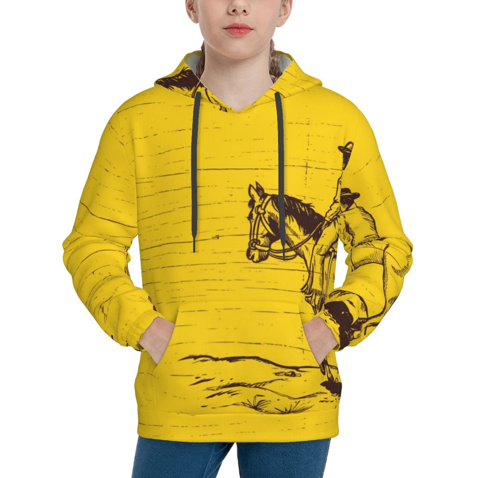 Western Toddler Kids Hoodie