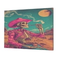thumbnail image 1 of Balery Western Desert Skull Cowboy (2) Pattern Canvas Decorative Picture – 30x40in Premium Wall Art, Modern Canvas Print for Home Decor（Horizontal）, 1 of 6