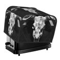 thumbnail image 1 of Balery White Black Sheep skull Pattern Oven Cover Kitchen Bread Machine Protector, 4 Slice Toaster Cover for Home, Anti Dust Fingerprint Coaster Cover, 1 of 7