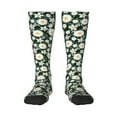thumbnail image 1 of Balery White Daisies And Bee Fun Novelty Socks Men'S Women'S Crew Socks Funny Crazy Novelty Socks Quirky And Cool Socks, 1 of 9