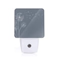 thumbnail image 1 of Balery White Dandelion Pattern LED Night Light with Automatic Sensor Plug in Night Light with Dusk-to-Dawn Light Sensor LED Nightlight 0.5W-US, 1 of 7