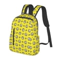 thumbnail image 1 of Balery White Popcorn Lightweight Backpack for Men and Women - Durable and Water-Resistant, Ideal for School, Work, Travel, and Everyday Use, 1 of 9