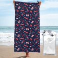 thumbnail image 1 of Balery Winter Skiing Snowflakes Print Towels - Luxurious Jumbo Bath Sheet - Highly Absorbent and Quick Dry Extra Large Bath Towel - Super Soft Hotel Quality Towel-31.5"x63", 1 of 8