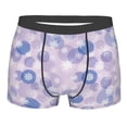 thumbnail image 1 of Balery Winter With Snowflakes Men's Boxer Briefs, Soft and Breathable Cotton Underwear with nylon Waistband-Medium, 1 of 9