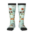 thumbnail image 1 of Balery World Travel Map Fun Novelty Socks Men'S Women'S Crew Socks Funny Crazy Novelty Socks Quirky And Cool Socks, 1 of 9