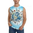 thumbnail image 1 of Balery World Travel Men's Sleeveless Muscle Shirts Workout Tank Top, Moisture Wicking, Odor Protection-3X-Large, 1 of 8