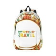 thumbnail image 1 of Balery World Travel3 Vintage Canvas Backpack for Men and Women - Large Capacity, Durable Travel Laptop Bag for School, Work, Hiking, and Outdoor Activities, 1 of 7
