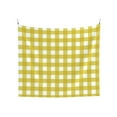 thumbnail image 1 of Balery Yellow Checkboard Pattern Tapestry 60x51 Inches - Large Wall Hanging Tapestry for Bedroom, Living Room, Dorm Decor - Artistic and Aesthetic Room Decor, 1 of 9