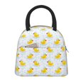 thumbnail image 1 of Balery Yellow Rubber Duck Pattern Lunch Bag Women, Lunch Box, Lunch Bag, Small Leakproof Lunch Tote Large Capacity Reusable Insulated Cooler Lunch Container-One Size, 1 of 6