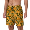 thumbnail image 1 of Balery cartoon snake Pattern Mens Swim Trunks Swim Shorts for Men Quick Dry Inseam Beach Shorts with Compression Liner Pocket-3X-Large, 1 of 6