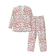 thumbnail image 1 of Balery fox gnomes and hearts Pattern Pajama Sets for Men Long Sleeve 2 Piece Sleepwear Loungewear Sets Soft PJ's with Pockets Long Sleeve Comfy Pj Sets-Medium, 1 of 7