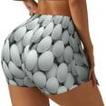 thumbnail image 1 of Balery golf balls Printed Workout Shorts for Women Seamless Scrunch Short Gym Yoga Running Sport Active Exercise Fitness Shorts-X-Large, 1 of 8