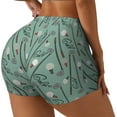 thumbnail image 1 of Balery golf equipment Printed Workout Shorts for Women Seamless Scrunch Short Gym Yoga Running Sport Active Exercise Fitness Shorts-X-Large, 1 of 8