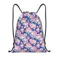 thumbnail image 1 of Balery graffiti style Skull flower Pattern Drawstring Backpack Bag Sport Gym Sackpack Cinch Bags Pattern Drawstring Backpack Bag Sport Gym Sackpack Cinch Bags -Medium, 1 of 6