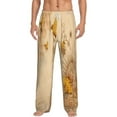 thumbnail image 1 of Balery print Men's Pajama Pants,Ultra Lightweight Pjs,Lounge Pant-Large, 1 of 9