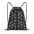 thumbnail image 1 of Balery purple cyan brown Skull Pattern Drawstring Backpack Bag Sport Gym Sackpack Cinch Bags Pattern Drawstring Backpack Bag Sport Gym Sackpack Cinch Bags -Medium, 1 of 6