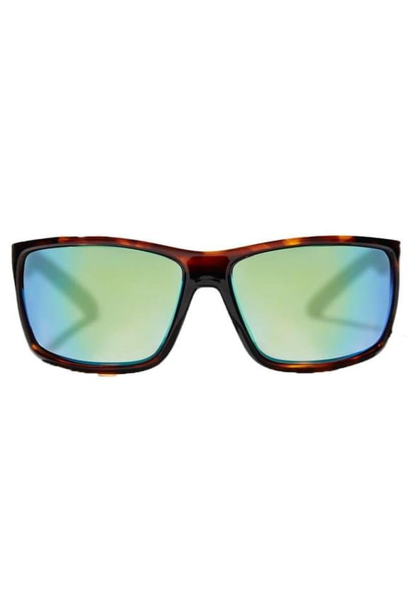 Bales Beach Green Mirror Glass, Brown Tort Gloss