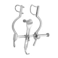 thumbnail image 1 of Balfour Pediatric, Baby, Abdominal Retractor, Fixed Fenestrated Side Blades, 1⅛" Deep, Center Blade 1"x1", 3½" Spread, German, Von Klaus, 1 of 1