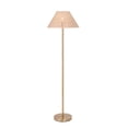 thumbnail image 1 of Décor Living Bali 1-Light Boho Floor Lamp with Rattan Shade, 61” Height, Weighted Base, for Living Room, Bedroom, Study, Office, 1 of 8