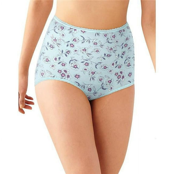 Bali 194164596940 Skimp Skamp Briefs Panty, Print - Size 7