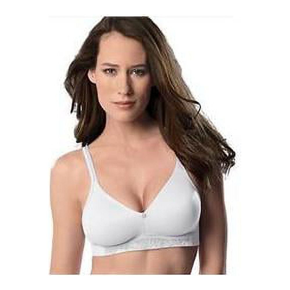 Bali 3430 Passion For Comfort Shaping Wirefree Bra Size 38B, White