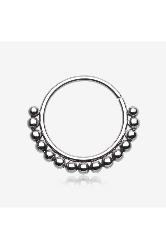 Bali Beads Spherule Bendable Hoop Ring