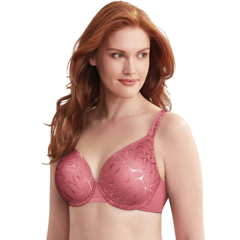 Bali Beauty Lift® Invisible Support Underwire Bra Terracotta Pink Lace 38D  Women's 
