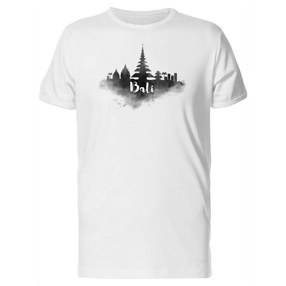 Bali Black Paint T-Shirt Men -Image by Shutterstock, Male XX-Large