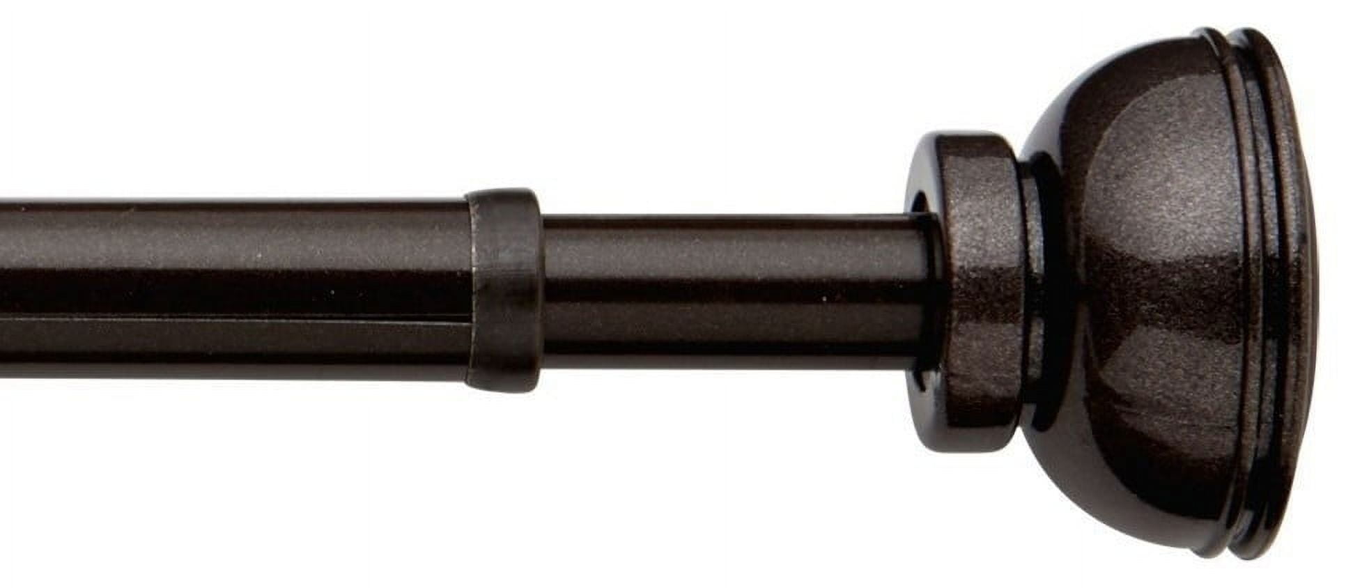Bronze Adjustable Decorative Spring Tension Rod 24-36 Inch