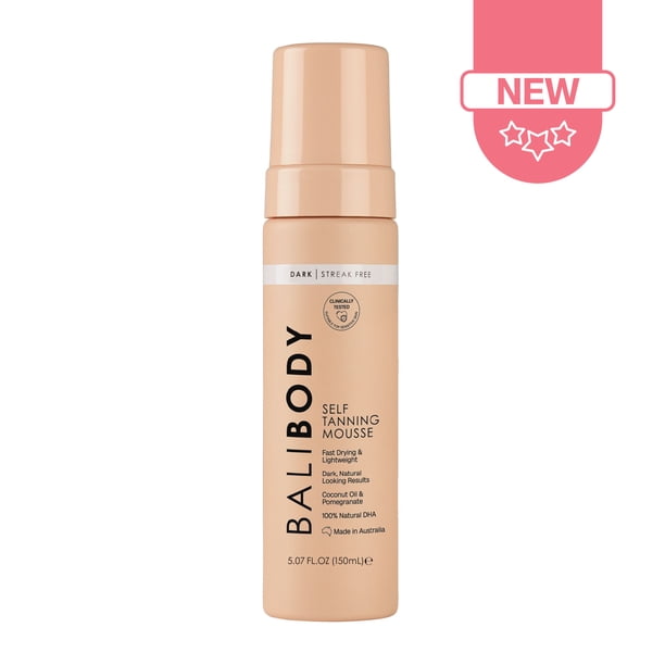 Bali Body Sunless Self Tanner Mousse Dark, 5.07 fl.oz - Walmart.com
