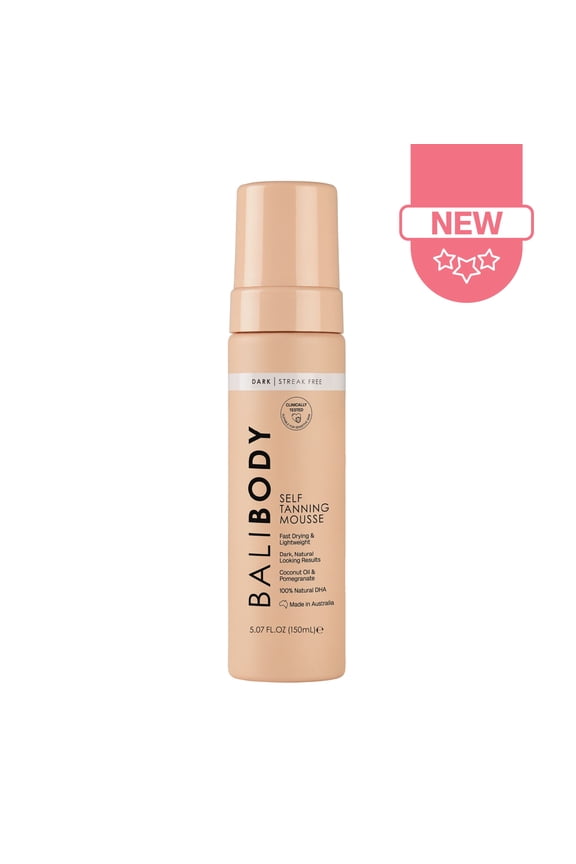 Sunless Self Tanner Mousse Dark, 5.07 fl.oz