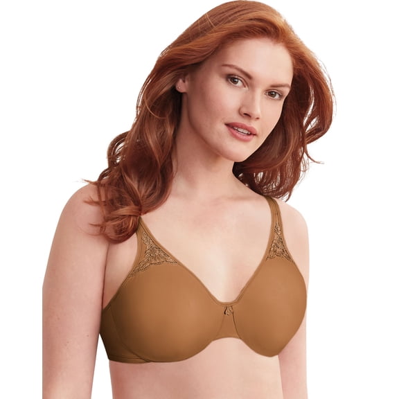 Women's Bali 3385 Passion for Comfort Minimizer Underwire Bra (Cinnamon Butter 42DDD)