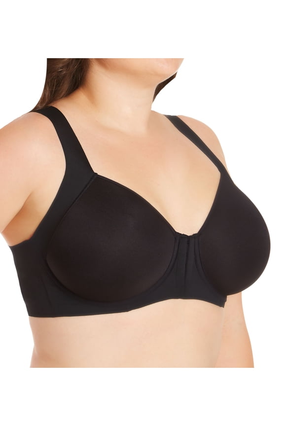 Women's Bali DF3450 EverSmooth Posture Boost Spacer Underwire Bra (Black 40D)