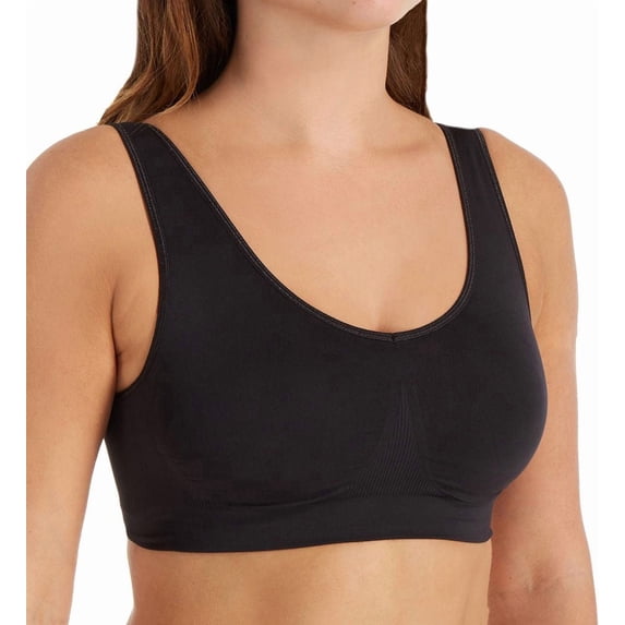 Women's Bali DFBRAL One Smooth U All-Around Smoothing Support Bralette (Black 2XL)