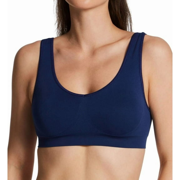 Women's Bali DFBRAL One Smooth U All-Around Smoothing Support Bralette (In the Navy 2X)