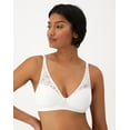 thumbnail image 1 of Bali Breathe Cotton Modal Wireless T-Shirt Bra White S, 1 of 5