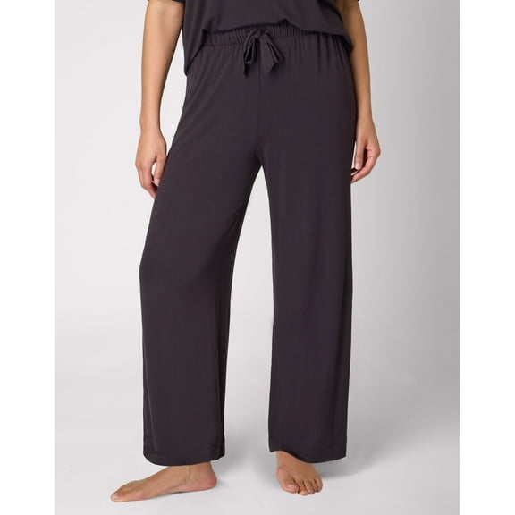 Bali Breathe Sleepwear Wide Leg Pants Black M Women's