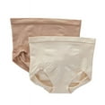 thumbnail image 1 of Women's Bali DF0048 Comfort Revolution Firm Control Brief Panty - 2 Pk (Light Beige/Nude 2X), 1 of 6