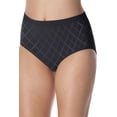thumbnail image 1 of Women's Bali 803J Comfort Revolution Microfiber Brief Panty (Black Diamond 6/7), 1 of 22