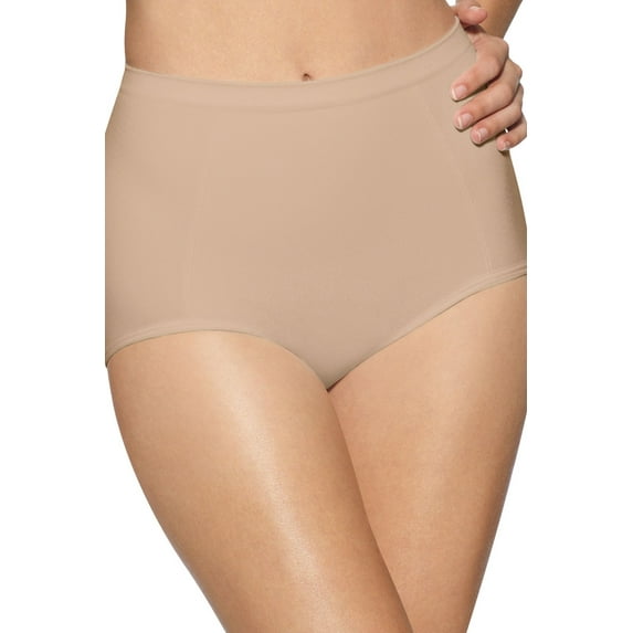 Women's Bali X245 Ultra Control Shaping Brief Panty - 2 Pack (Nude/Nude 3X)