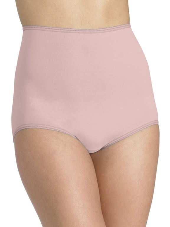 Brief Panty Skimp Skamp Full Cut Smoothing Seat Coverage Womens Underwear